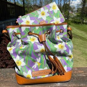 Dooney & Bourke Drawstring Bucket Bag w/ Wallet